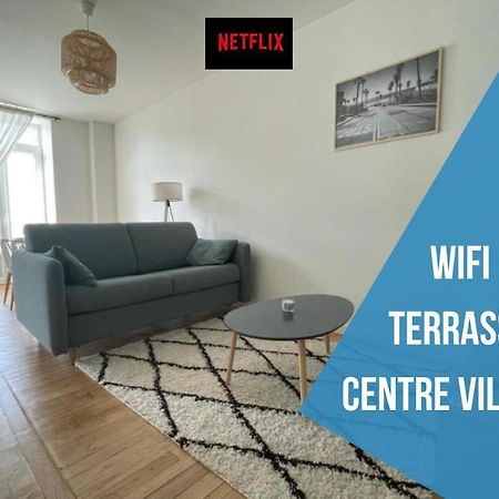 Superbe T2 Neuf Centre Ville Wifi Terrasse Netflix Perigueux Bagian luar foto
